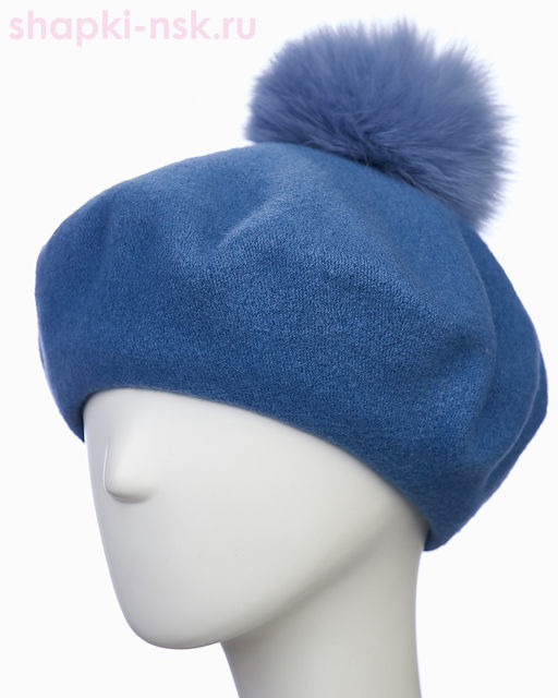 Берет фетр флис Помпон 115 Берет женский флис (58-59) - Tonak фото 23