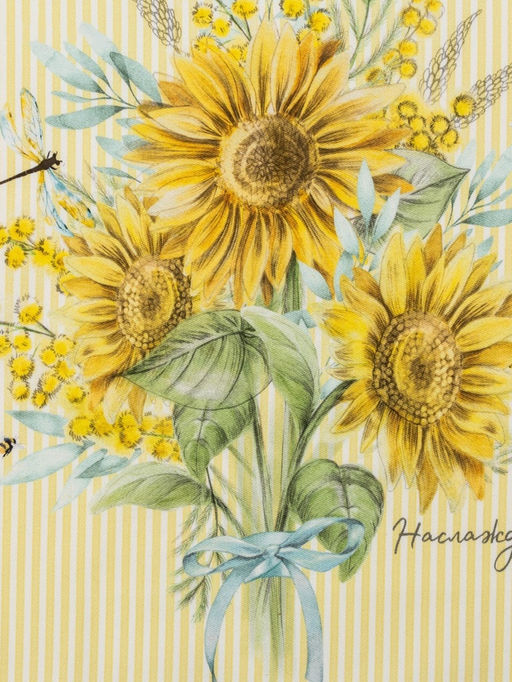 Фартук Этель Солнечные цветы 70?60 см, 100% хлопок, саржа 190 г/м?