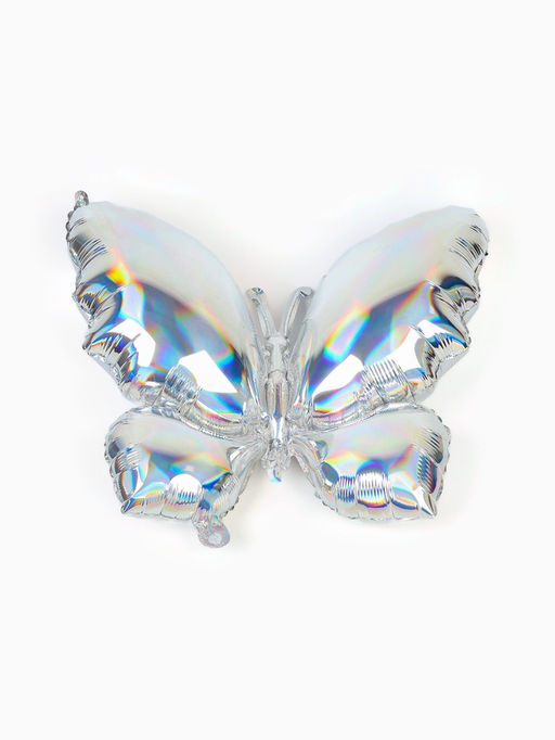 Цена за 2 шт. Воздушный шар фольгированный 26" «Бабочка», градиент