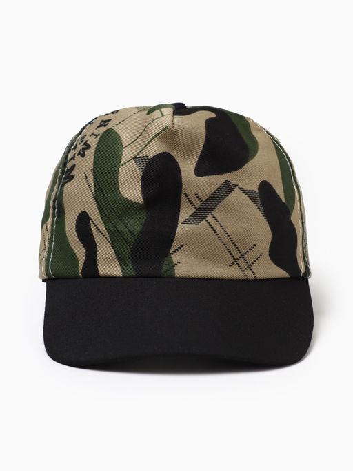 Цена за 3 шт. Кепка для мальчика MINAKU Камуфляж, зелёно-чёрная, размер 44-46 (6-12 мес.)  фото 2