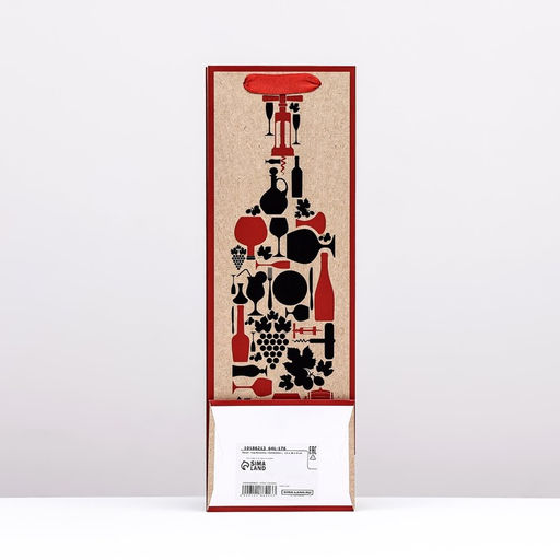 Пакет под бутылку Сollection, 12 x 36 x 9 см - Simaland фото 2