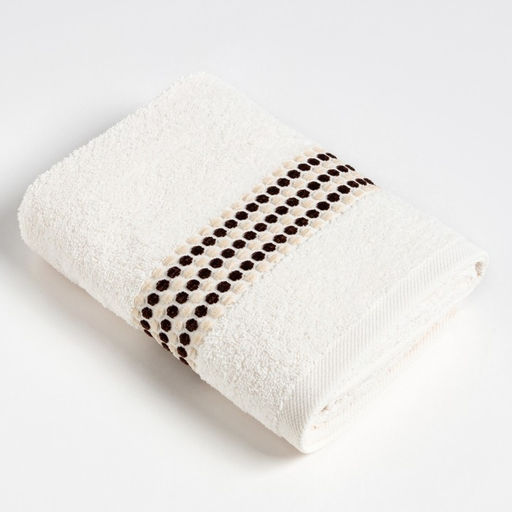 Полотенце махровое Love Life «Адажио» 70×140 см, белый, 100% хл, 450 г/м²