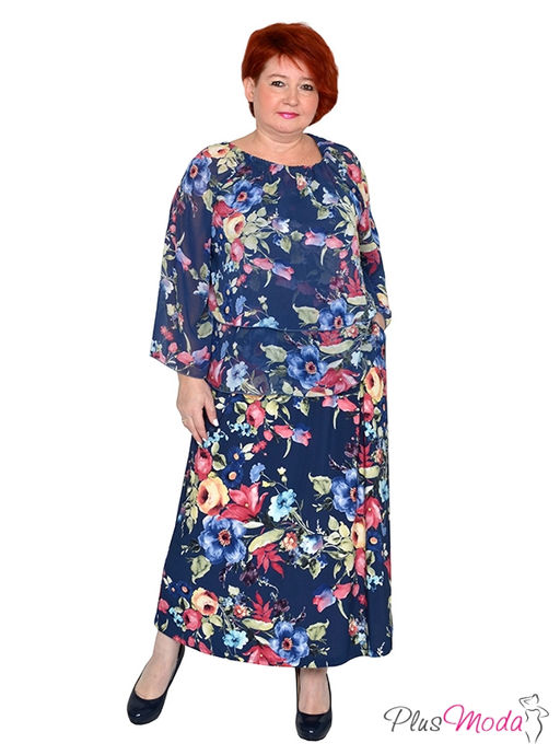 Юбка Модель №1557 размеры 44-84 - Plusmoda фото 2