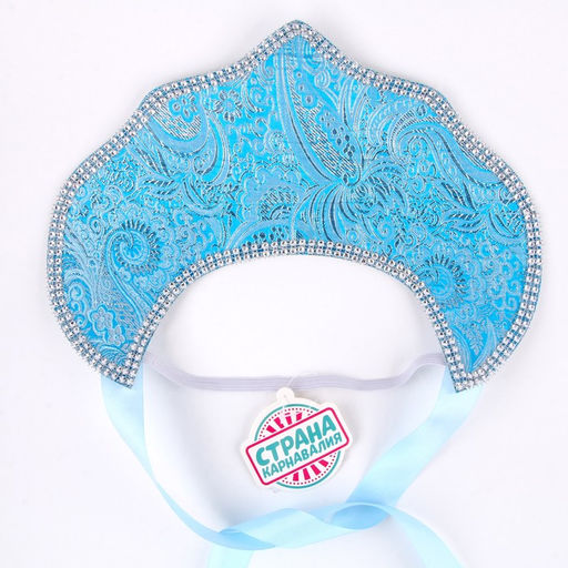 Кокошник Зимушка с лентами - Simaland фото 3