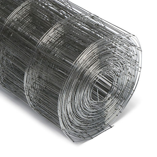 Сетка оцинкованная, сварная, 10×0.5 м, ячейка 25×50 мм, d=0.7 мм, Greengo