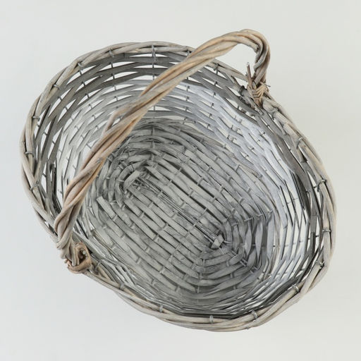 Корзина плетёная для хранения Knute, ива, серая, набор 3 шт.