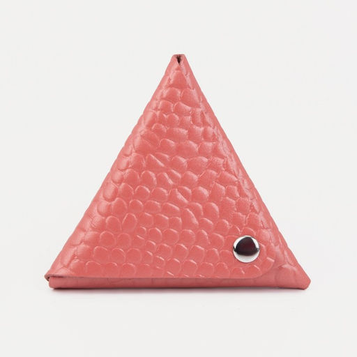 Футляр для монет/наушников на кнопке, цвет розовый - Simaland фото 2