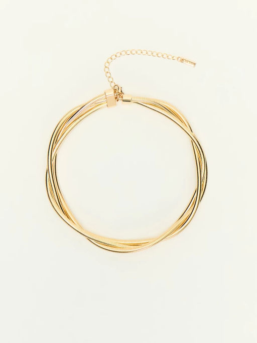 Украшение на шею многослойное / Zarina  фото 3