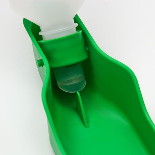 Поилка прогулочная 500 мл, зеленая - Пижон фото 3