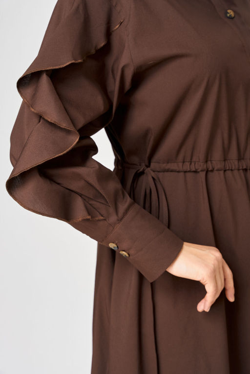 Платье EVA GRANT 7223 шоколад