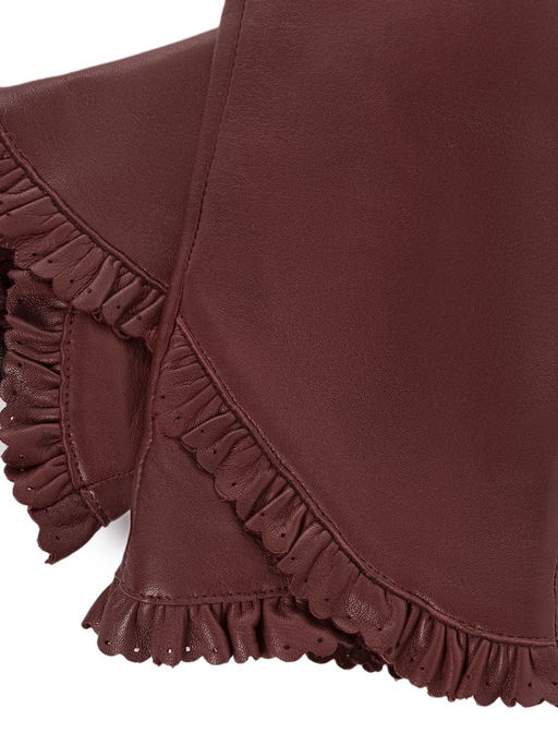 Перчатки женские 100% ш IS803 garnet - Eleganzza фото 2