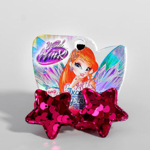 Цена за 2 шт. Резинка для волос Звездочки, 2 штуки, ВИНКС - Winx фото 5