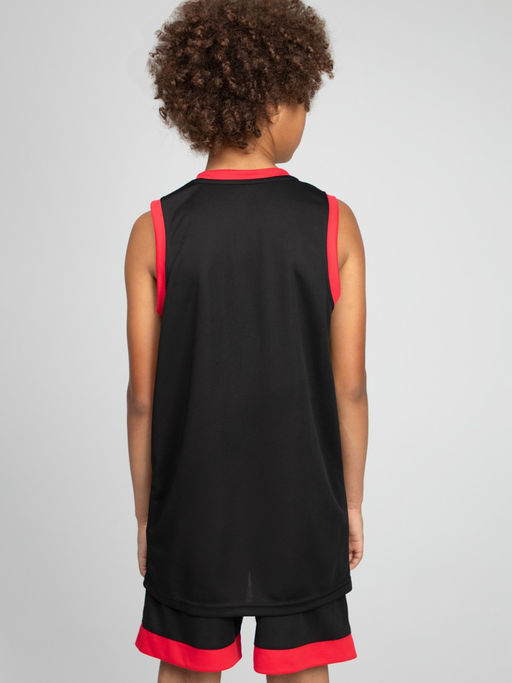 Детская баскетбольная форма FN Slam Kid (Black/Red)