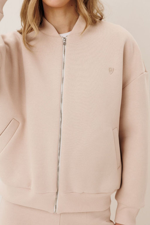 Бомбер GO F4113/03-03.170-176 кремовый