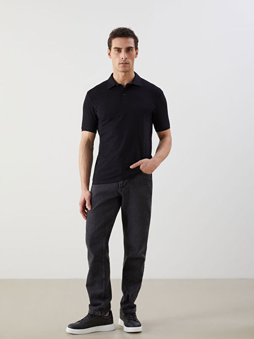 Polo Yaka K?sa Kollu Erkek Ti??rt