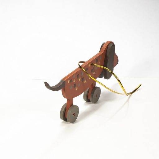 Елочная игрушка - Такса пряничная 360-5 - Idh фото 3