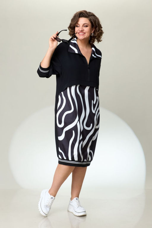 Платье INVITE 4083 черный дизайн - Mira fashion фото 61