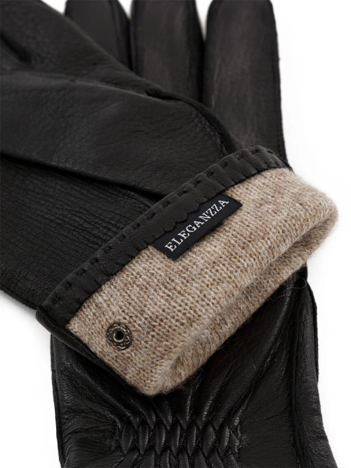 Перчатки женские 100% ш OS640 black - Eleganzza фото 3