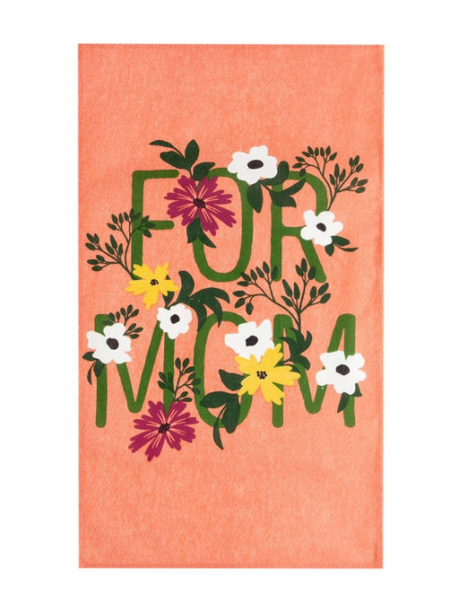 Цена за 2 шт. Кухонное полотенце «Доляна» For mom, 35×60 см, 100% хлопок, 160 г/м²