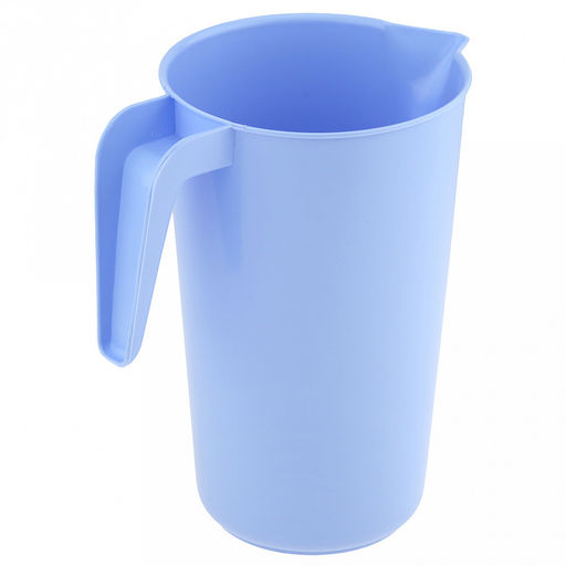 "Садовник" Кувшин пластмассовый 1,2л, h19,5см, светло-голубой, ГОСТ Р 50962-96 (Россия)