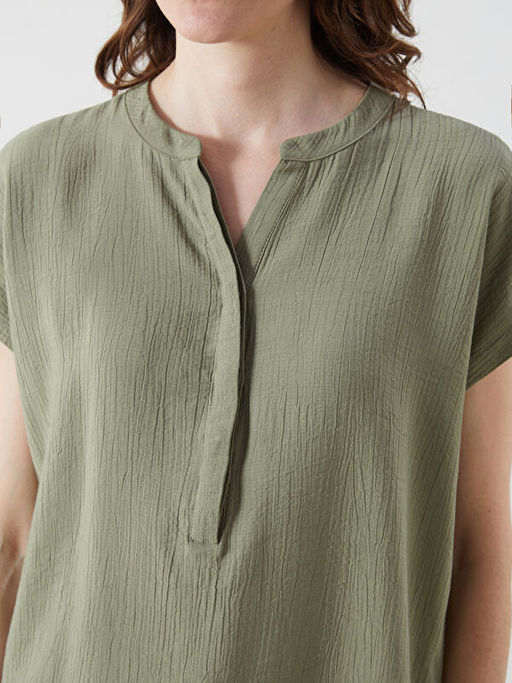 Ka??k Yaka Dokulu Bluz