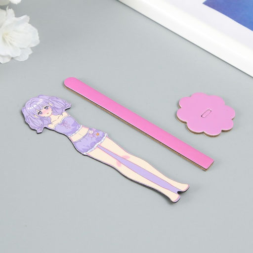 Наклейка-игра "Наряды принцессы" МИКС набор 3 листа, 2 куклы 16х11х2 см