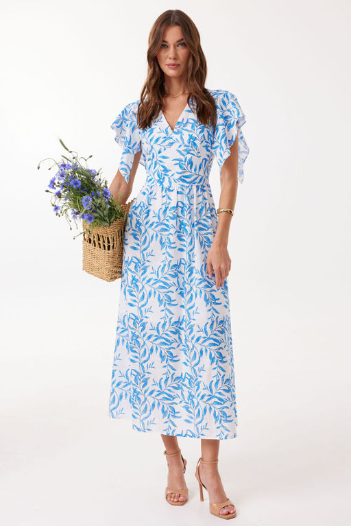 Платье LYUSHe 4130 голубой