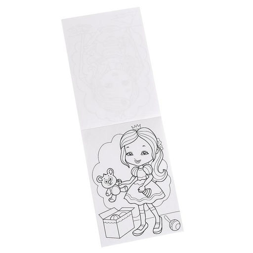 Раскраска для девочек 100 листов. Добрые принцессы, для детских садов и центров развития