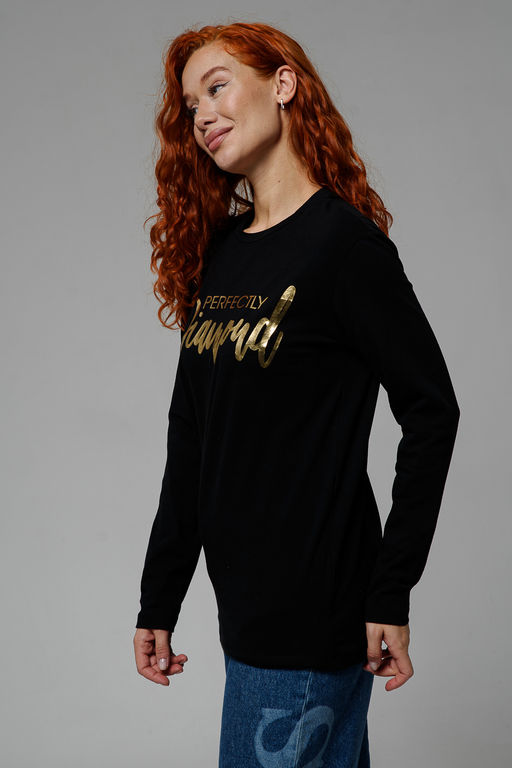 8513 Футболка с длинным рукавом женская