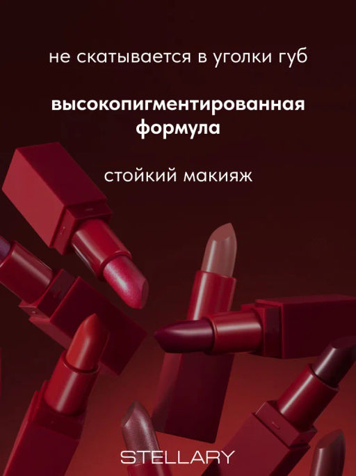 Stellary Помада для губ Устойчивая MY LIP SYMBOL тон 01 LADY  фото 5