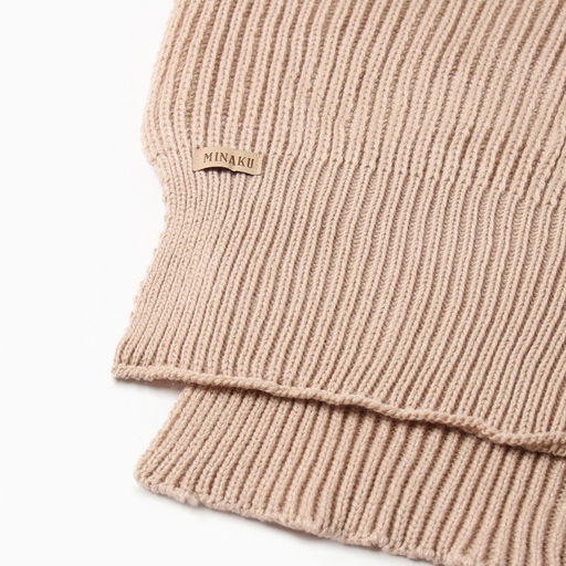 Снуд трансформер MINAKU, размер 56-58, кремовый