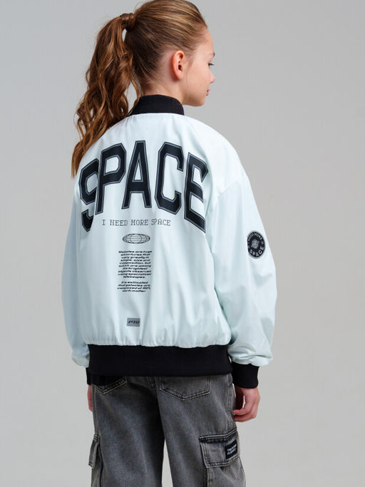 PlayToday / Ветровка-бомбер для девочки  фото 3