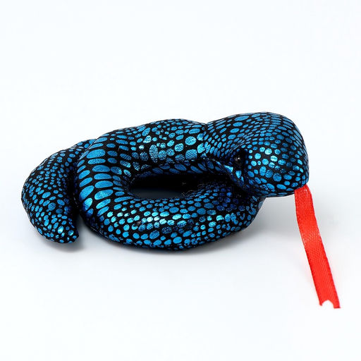 Мягкая игрушка Змея блестящая, 10 см, цвет МИКС - Simaland фото 2