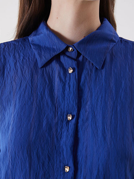 ?izgili Oversize Kad?n G?mlek