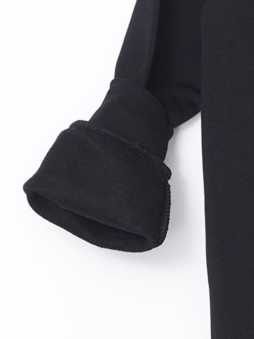 Bisiklet Yaka Bask?l? K?z ?ocuk Sweatshirt - Waikiki фото 2