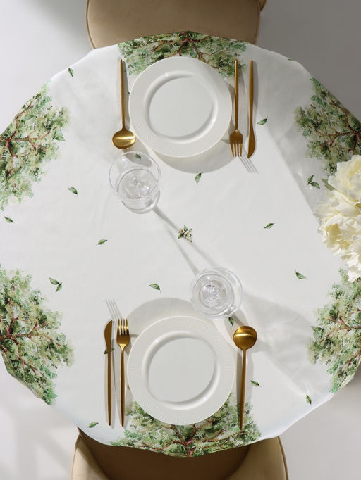 Скатерть Этель Family picnic, d=150 см 3 см с ВГМО, 100% хлопок, саржа 190 г/м?