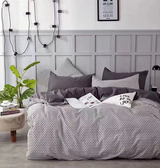 Постельное белье - Поплин 6685 Лапки 1,5-спальный