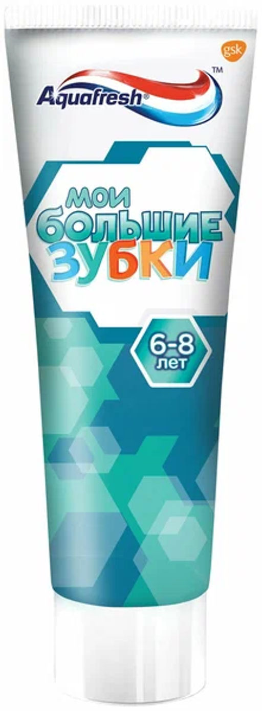 АКВАФРЕШ з/паста 50мл Детская Мои большие зубки