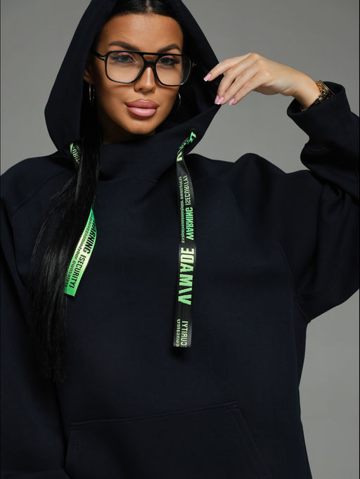 Камелия худи женское (черный собачка) - Lovetex фото 18