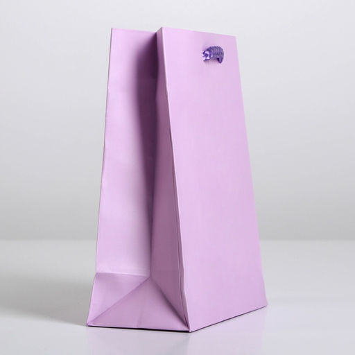 Цена за 4 шт. Пакет подарочный ламинированный, упаковка, «Сиреневый», S 12 х 15 х 5.5 см