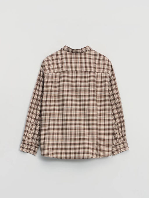 Рубашка в клетку из 100% хлопка / Zarina  фото 9