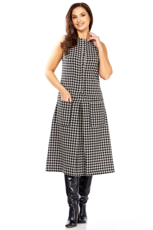 Платье Celentano 5064 гусиная лапка фото 4