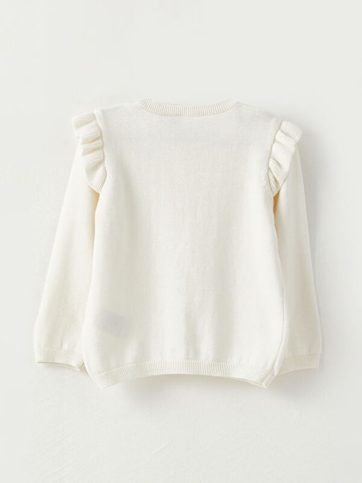 Bisiklet Yaka Uzun Kol Basic K?z Bebek Triko H?rka - Waikiki фото 2