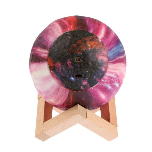 Увлажнитель-ночник Luazon HM-5 «Планета», ультразвуковой, 2 Вт, 0.8 л, от USB