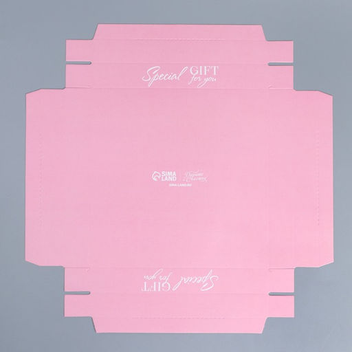 Цена за 5 шт. Коробка кондитерская для муссовых пирожных «Love», 17.8×17.8×6.5 см