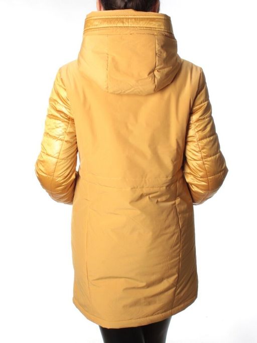 BM-807 YELLOW Куртка демисезонная женская АЛИСА (100 гр. синтепон) - Фабричный китай фото 5