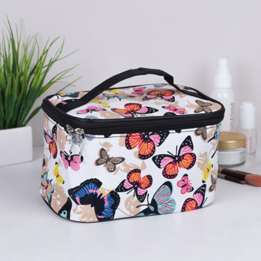 Косметичка 22х14х13 см / IU-27 /уп 100/белая бабочка - ГалеонТрейд фото 2