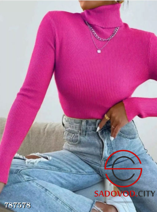 Женская базовая водолазка - Bruno фото 11