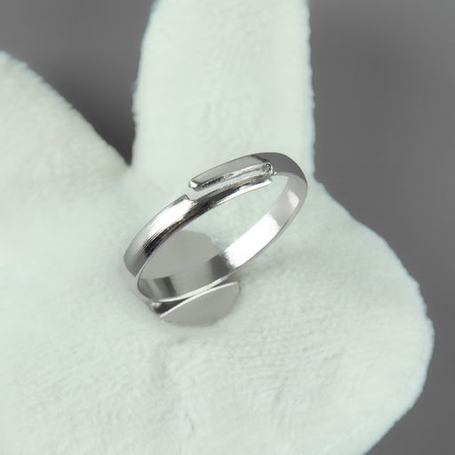 Цена за 5 шт. Игольница-кольцо «Зайчик», 4.5×5.5×4 см, белая