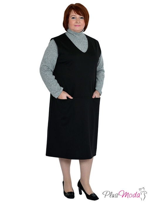 Платье Модель №534 размеры 44-84 - Plusmoda фото 3